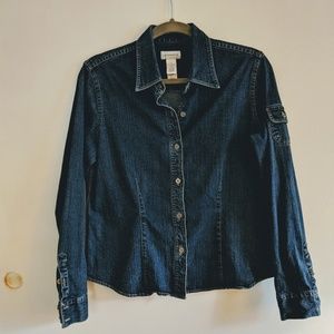 Sale 💕Liz Claiborne denim top